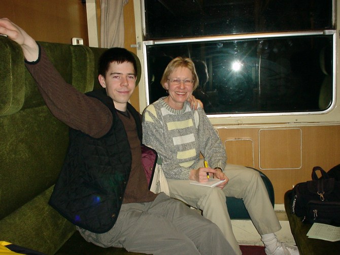 001_Marc und Rita im Zug