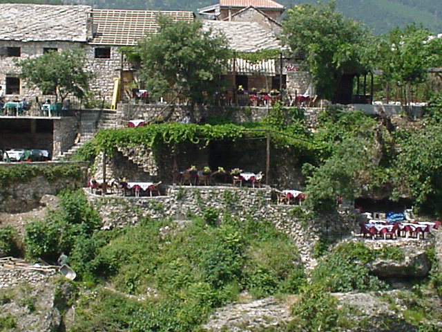 078_Restaurant in Mostar BiH