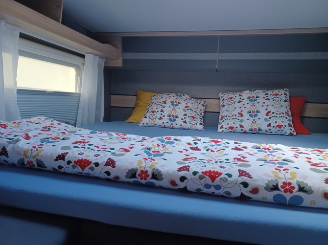 Sehr bequeme Schlafstatt